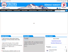 Tablet Screenshot of ogrencikonseyi.erciyes.edu.tr