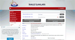 Desktop Screenshot of ihale.erciyes.edu.tr