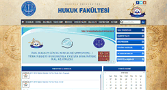 Desktop Screenshot of hukuk.erciyes.edu.tr