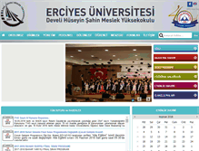 Tablet Screenshot of dmyo.erciyes.edu.tr