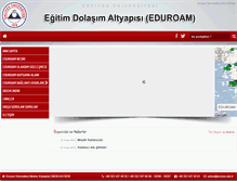 Tablet Screenshot of kablosuz.erciyes.edu.tr